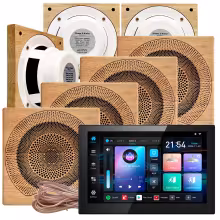 Комплект домашней акустической системы с караоке-усилителем Steam&Water SW SOUND Next - Sauna S7