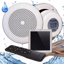 Комплект влагостойкой акустики Steam&Water 2-White Standart Sensor
