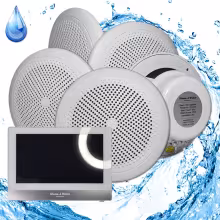 Комплект домашней акустической системы с караоке-усилителем Steam&Water SOUND 5 Standart