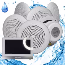 Комплект домашней акустической системы с караоке-усилителем Steam&Water SOUND 6 Standart