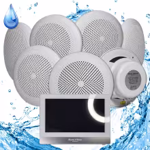 Комплект домашней акустической системы с караоке-усилителем Steam&Water SOUND 7 Standart