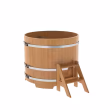 Купель круглая BentWood из лиственницы