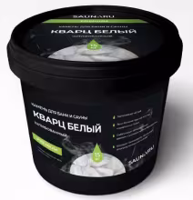 Камни для сауны SAUNARU Кварц шлифованный PREMIUM, фракция до 100 мм