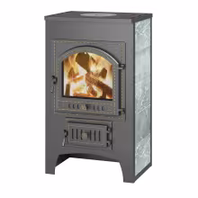 Печь-камин Везувий ПК-02 (205) с плитой талькохлорит (200 м3)