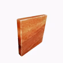 Соляная плитка из Гималайской соли 200x200x25мм шлифованная