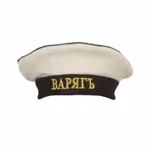 Шапка бескозырка "ВАРЯГ" для бани и сауны