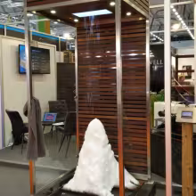 Снегогенератор MSK SnowMachine SL08W для бани и СПА