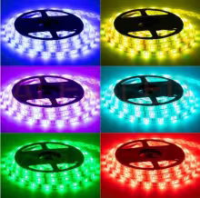 Комплект термостойкий RGB подсветки с пультом для бани