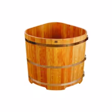 Купель Maestro Woods Угловая, лиственница натуральная 1,03x1,03 H=1,10м